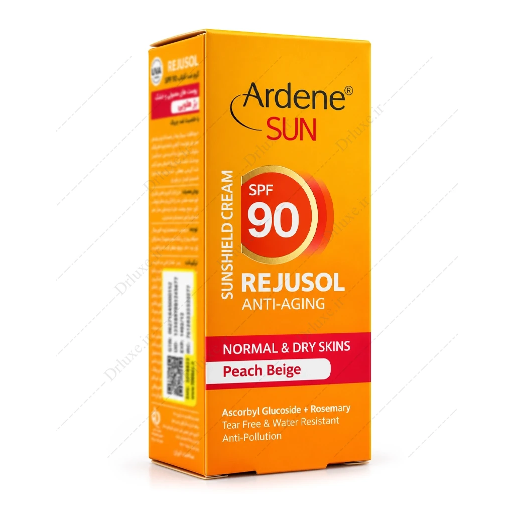 ضد آفتاب آردن مدل رژوسول SPF90 مناسب پوست معمولی و خشک 50  گرم